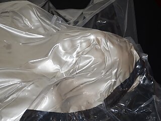 Jan 24 2022 - Vacpacked In My Double Layer Sleepsack With My Silver Latex Jacket