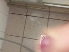 quickly jerking  in the shower 2 