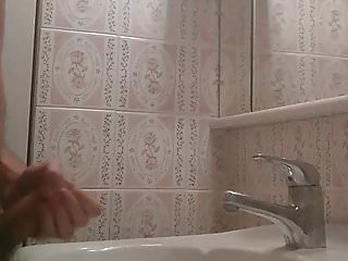 Covering the faucet with cum