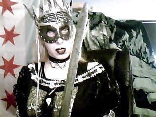 Goth Queen Crossdresser By Vikkicd16