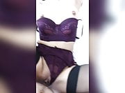 Sex with my best friend in purple underwear.
