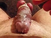 Submissive Male Slut clasla27 Hot wax on my cock ..mp4