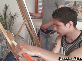 Old & Young, HD Videos, Hot Teen, Grandma Boy